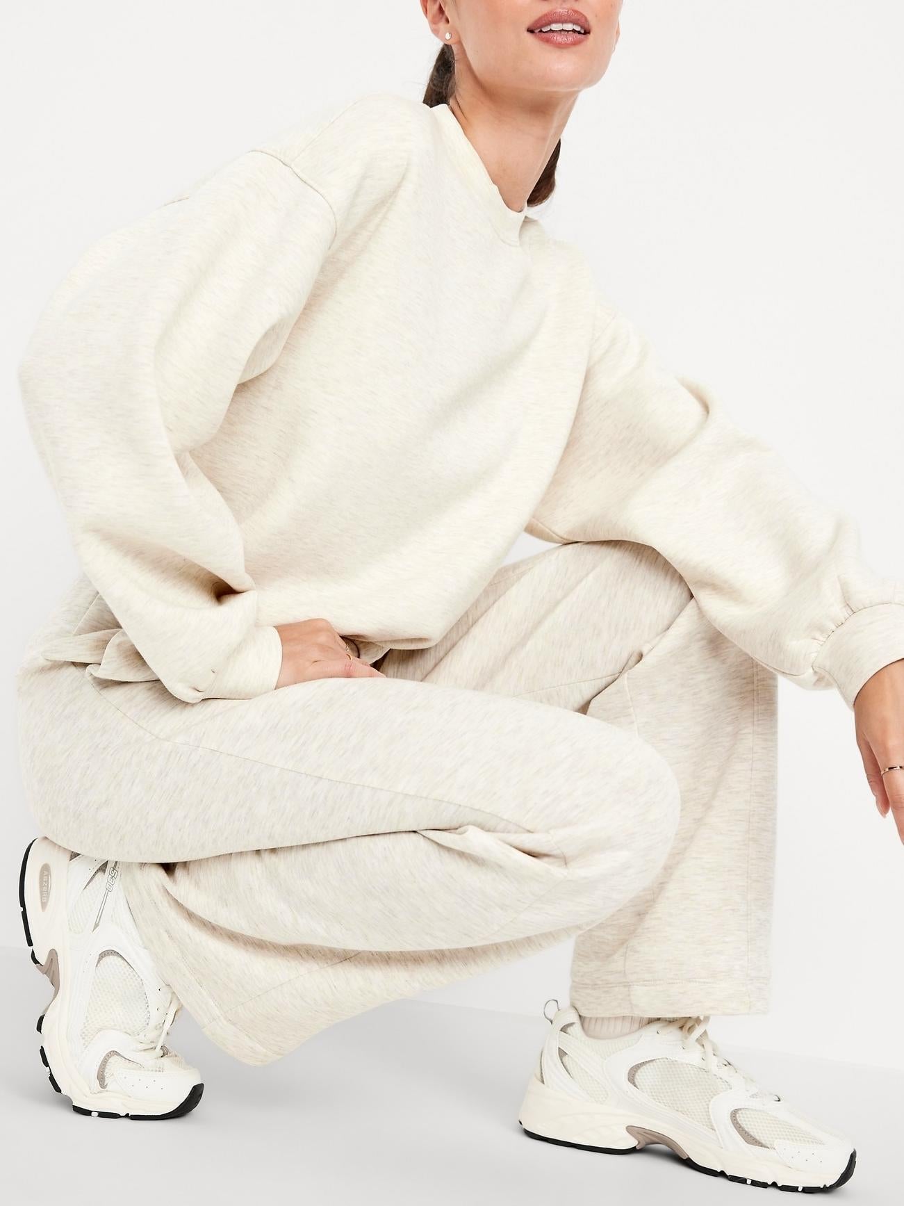 Trendy Bubble-Hem Sweatshirt