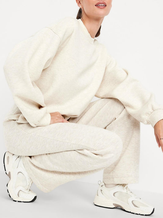 Trendy Bubble-Hem Sweatshirt