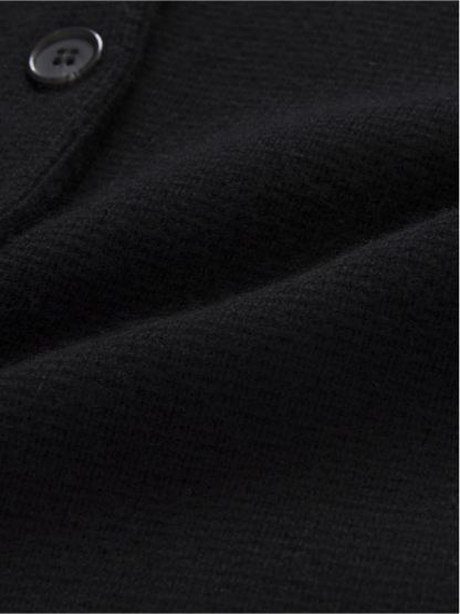 Elegant Button - Front Knit Cardigan