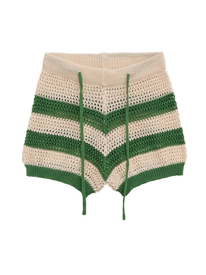 Colorful Knit Shorts