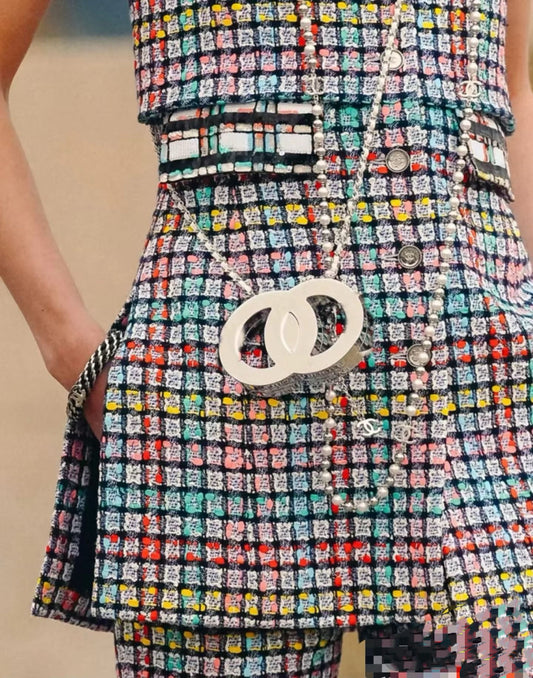 Double Circle Logo Crossbody Bag