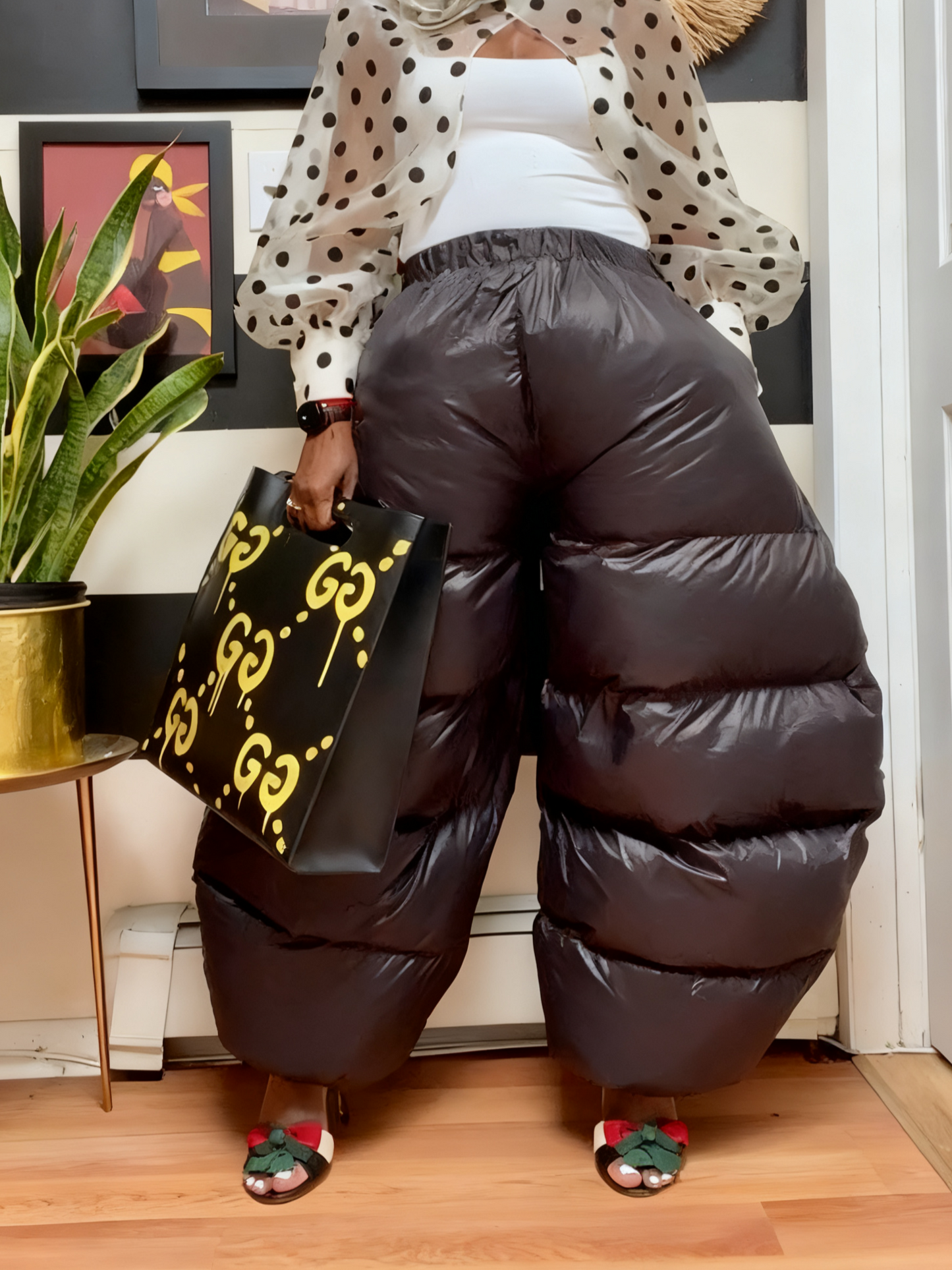 Winter Puffer Bubble Pants