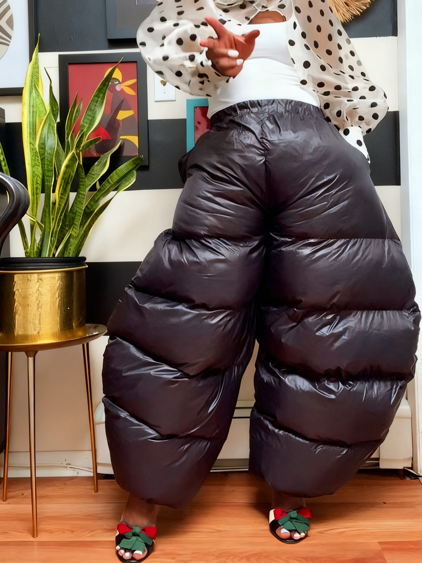 Winter Puffer Bubble Pants