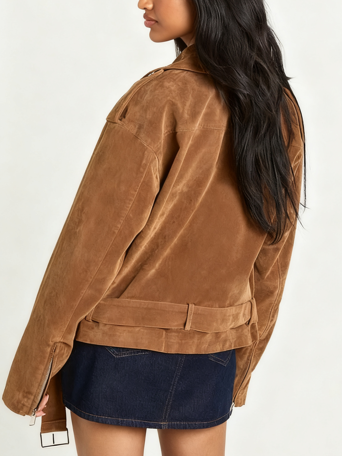 Stylish Oversized Biker Jacket