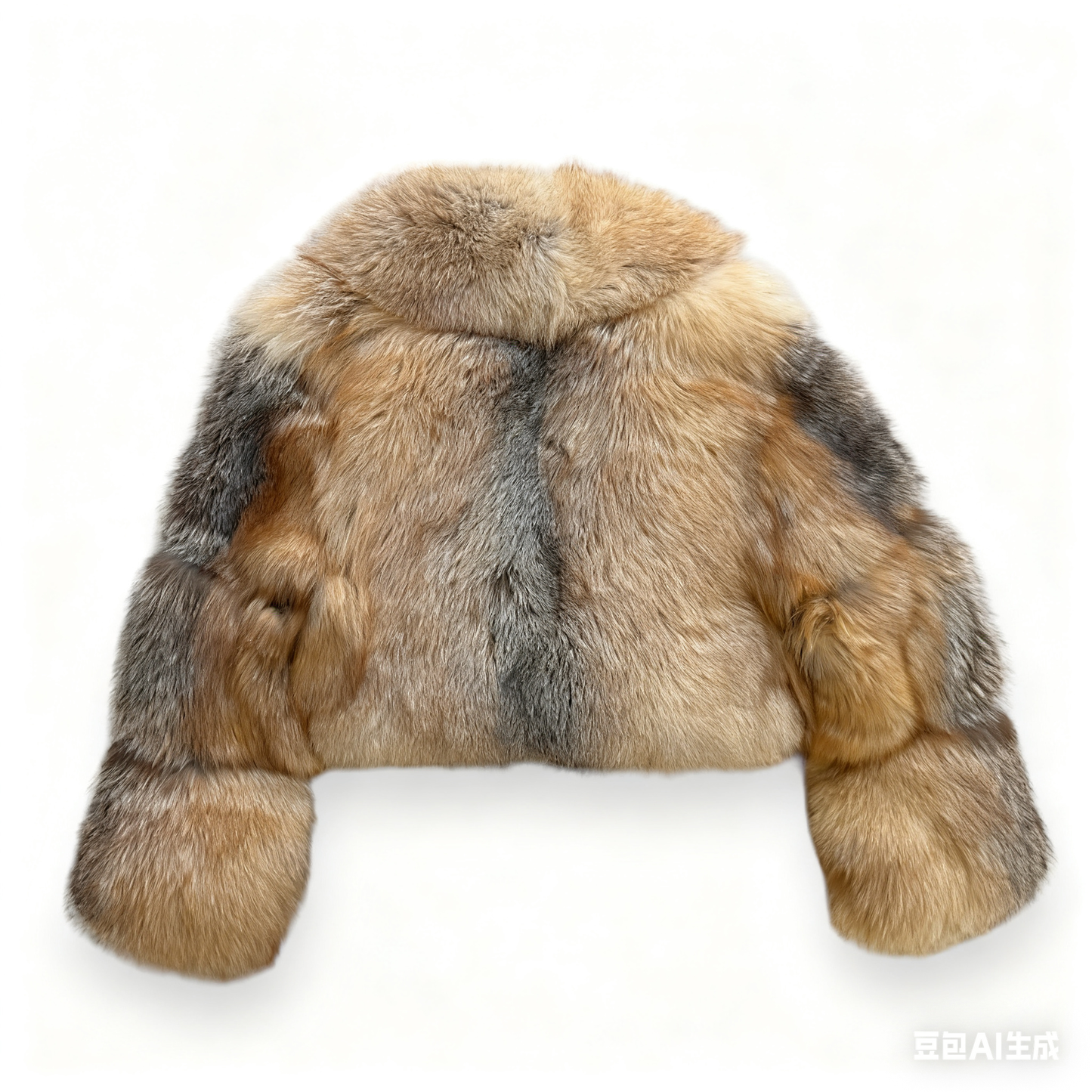 Full Skin Cropped Faux Fox Fur