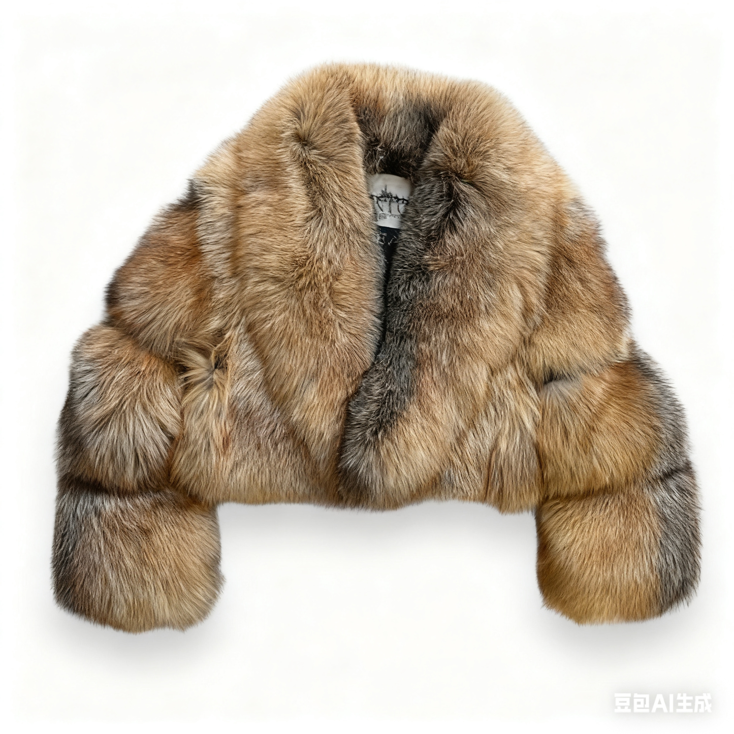 Full Skin Cropped Faux Fox Fur