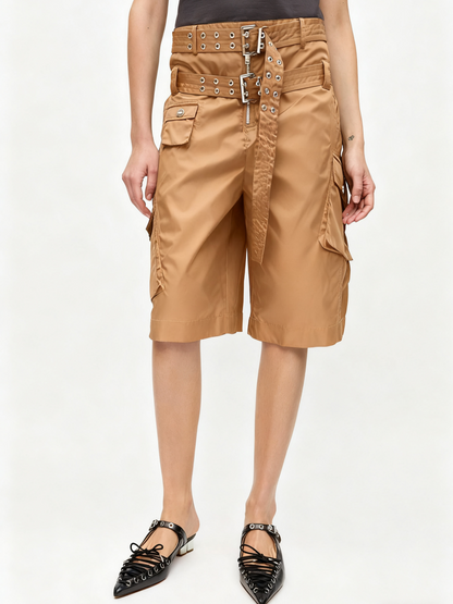 Duchesse Nylon Pocket Shorts