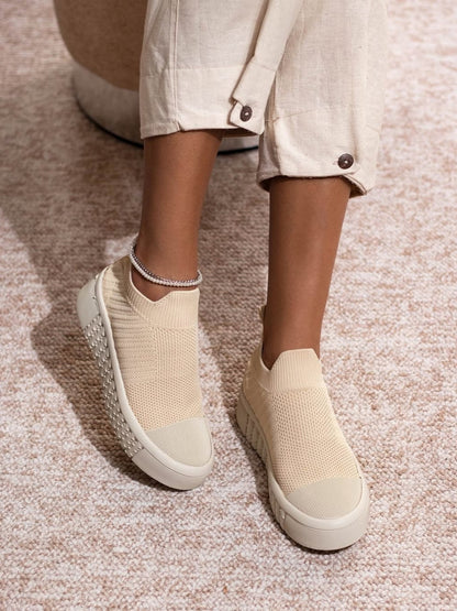 Versatile Knit - Textured Casual Sneakers