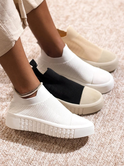 Versatile Knit - Textured Casual Sneakers