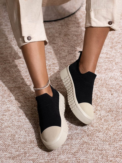 Versatile Knit - Textured Casual Sneakers