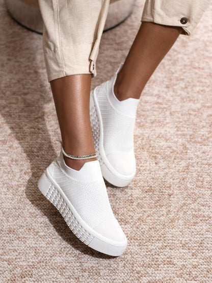 Versatile Knit - Textured Casual Sneakers