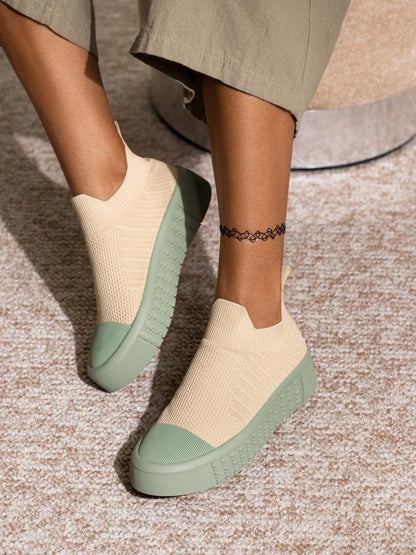 Versatile Knit - Textured Casual Sneakers