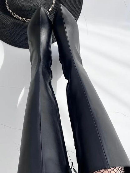 Elegant High - Rise Boots