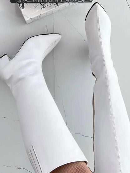 Elegant High - Rise Boots