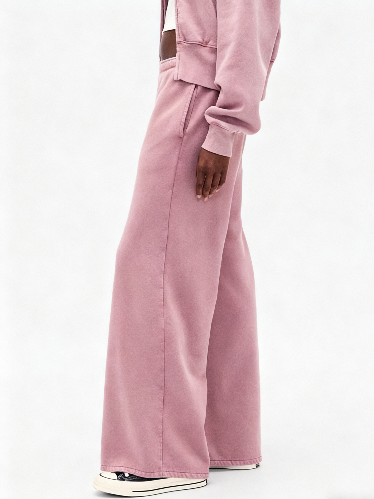 Activewear Set: Hoodie with Wide - Leg SweatPant