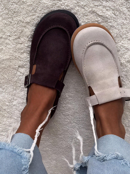 Stylish  Single - Strap Flats