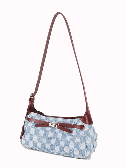 Denim Stitching Women's Bag